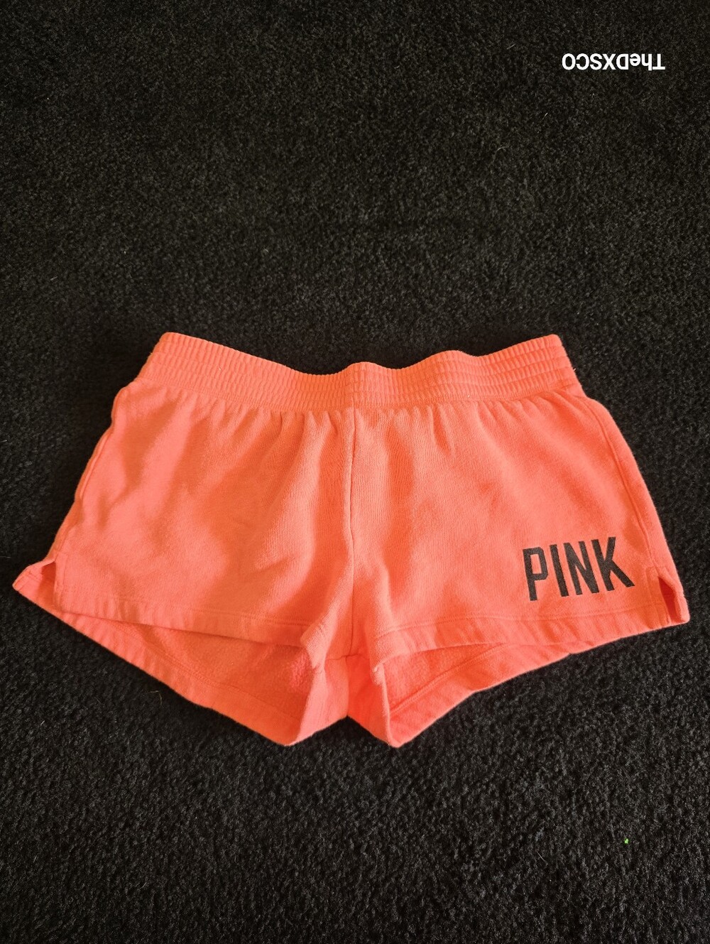 Victoria's Secret PINK Neon Coral Shorts